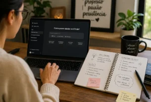 Como usar ia para criar conteudo processo criativo home office